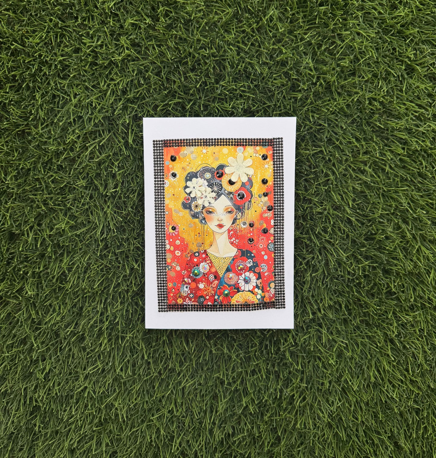 Asian Inspired Greeting Card