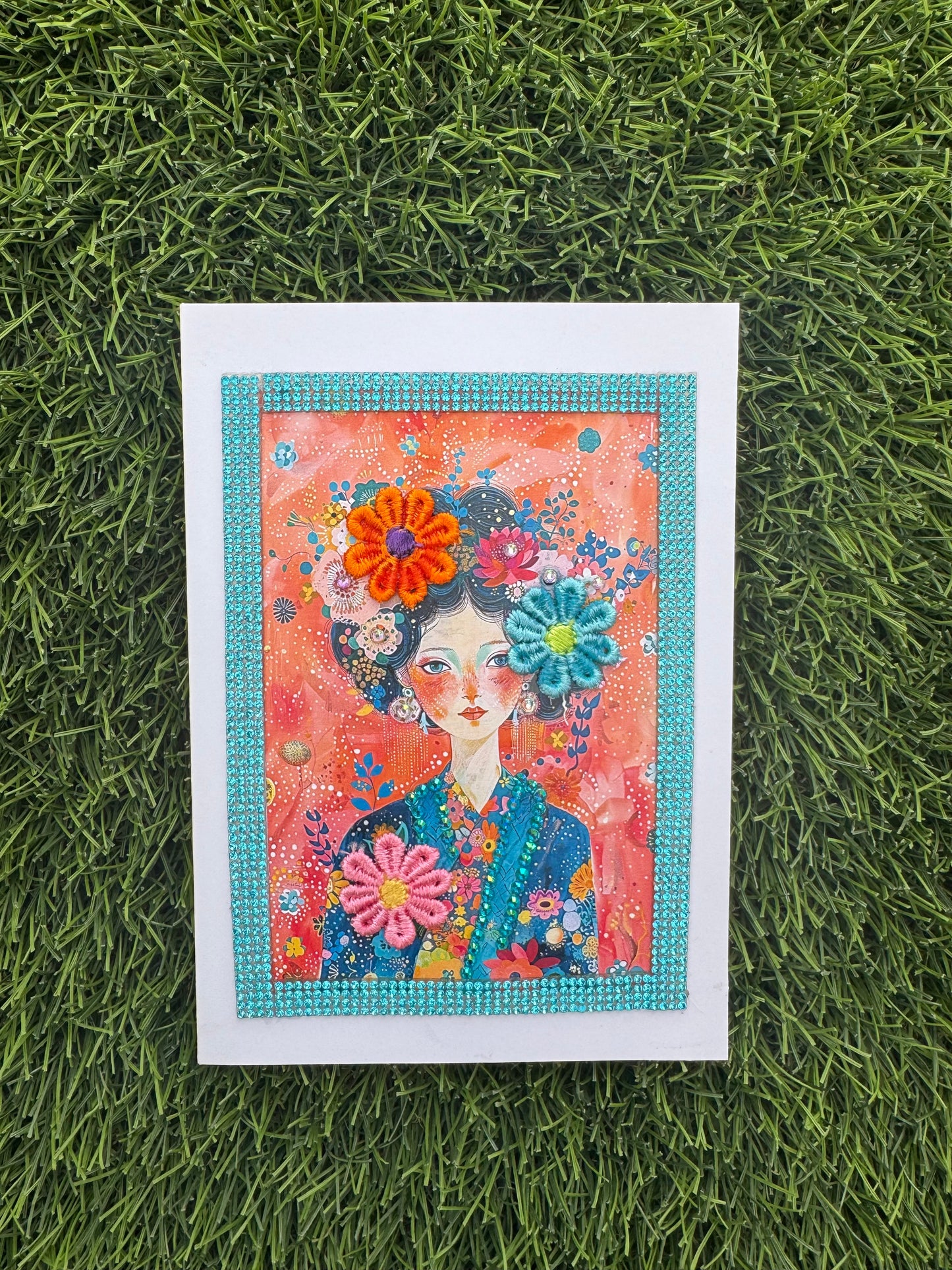 Asian Inspired Greeting Card