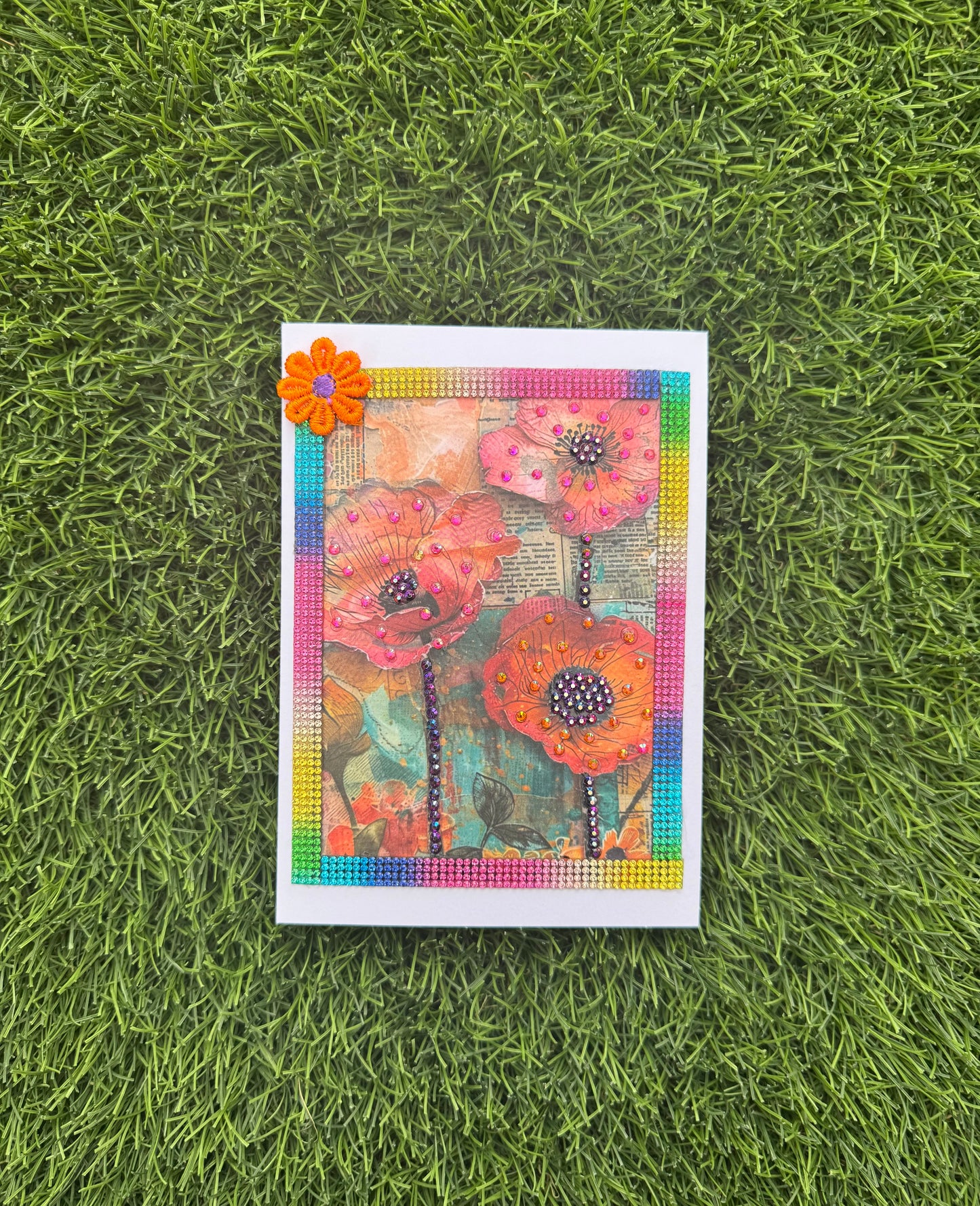 Beautiful Floral Greeting Card