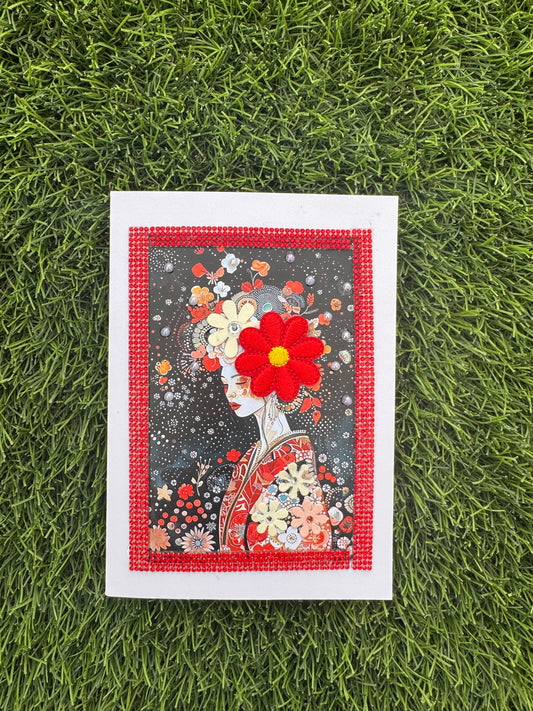 Asian Inspired Greeting Card