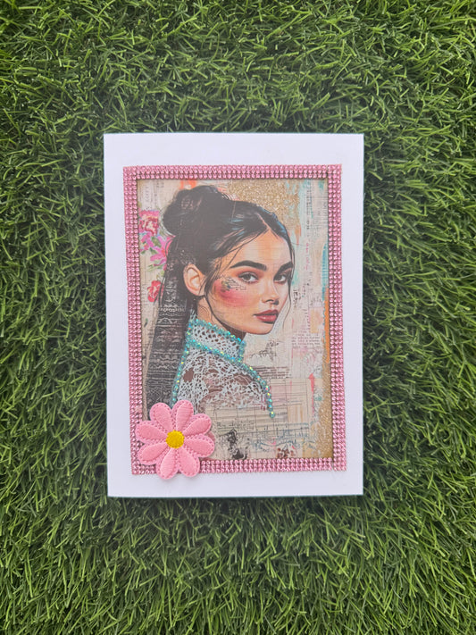 Beauty Inspired Greeting Card