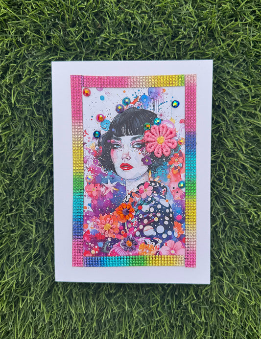 Asian Inspired Greeting Card