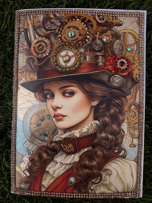 Steampunk Inspired Greeting Card