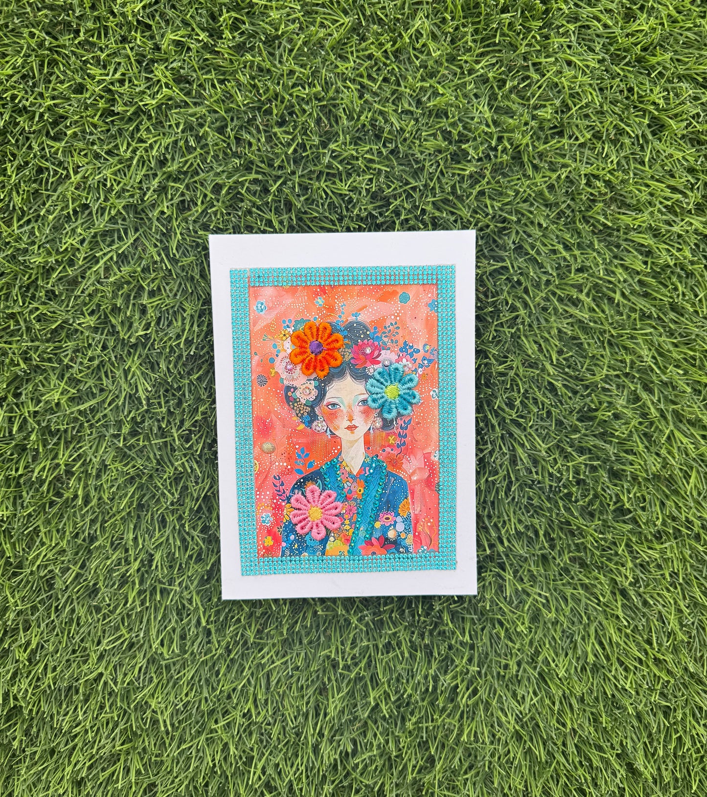 Asian Inspired Greeting Card