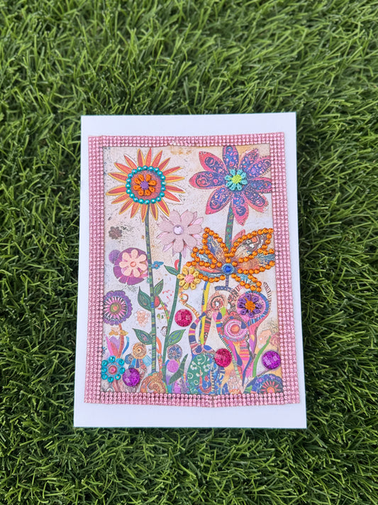 Beautiful Floral Greeting Card