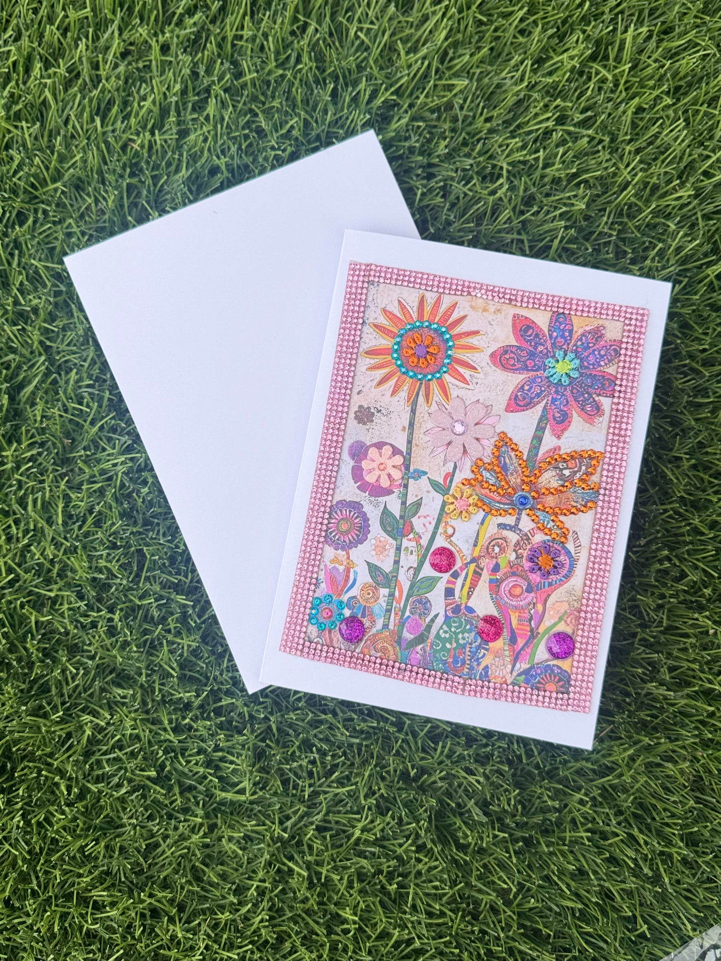 Beautiful Floral Greeting Card